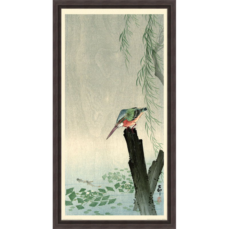 Kingfisher by Ohara Koson - No Frame Painting