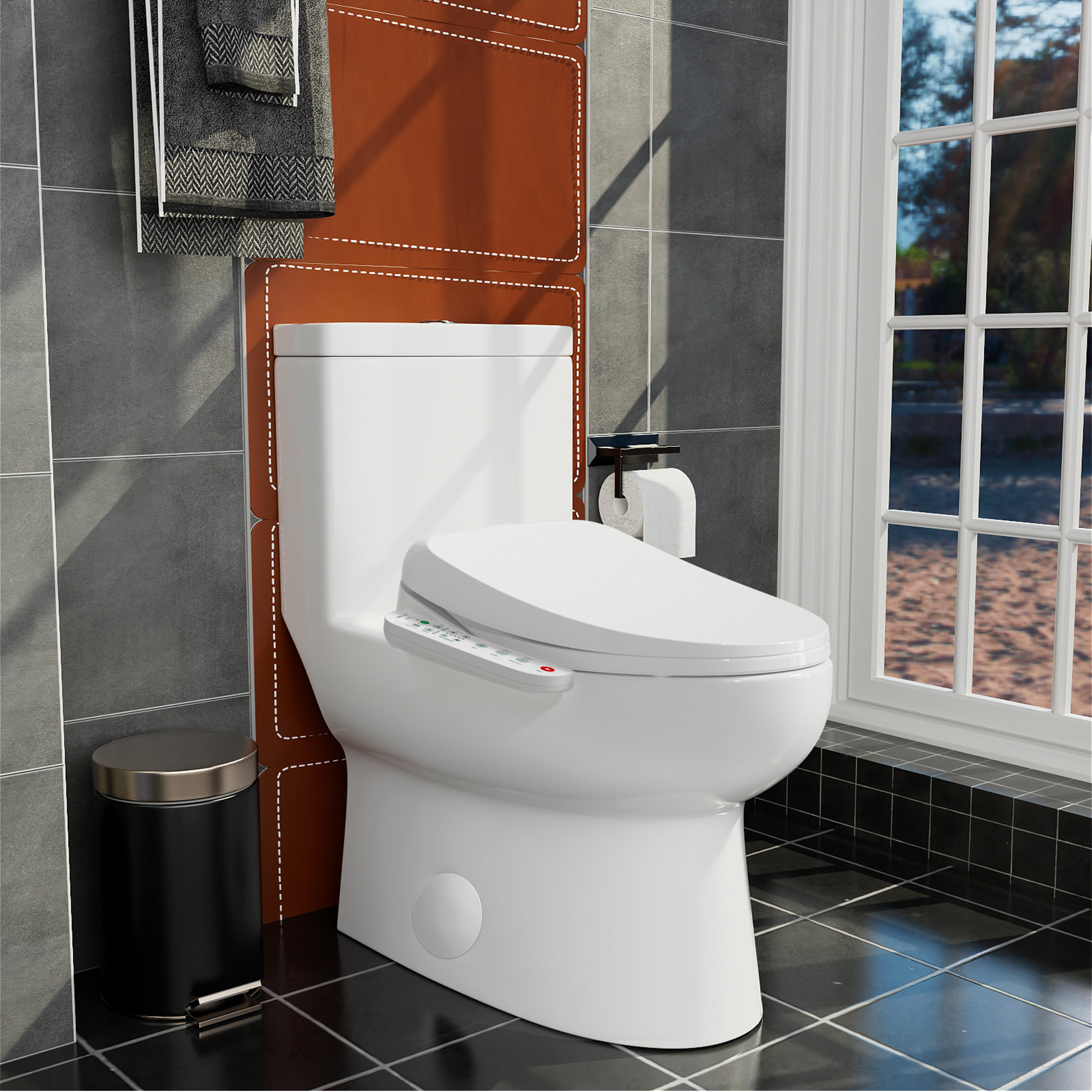 Cardiff™ Slow-Close Round Front Toilet Seat