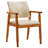 Actrice 18.5'' H Tufted Upholstered Beech Armchair-214455345