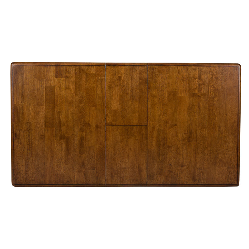 Knaack Extendable Butterfly Leaf Dining Table, Tobacco