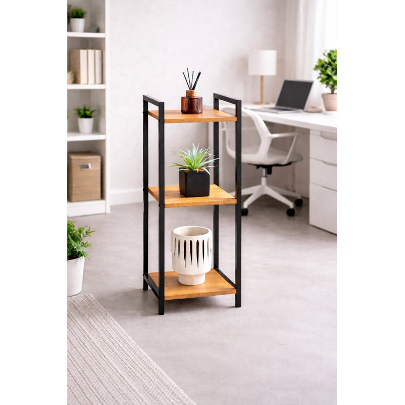 Angelleigh 26cm W Metal Shelving Unit