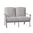 Casa 53.25'' Wide Aluminum Loveseat with Cushions-26092570-26092591