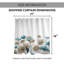 Jennings Way Floral Single Shower Curtain-2089778235