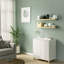 Tablettes murales flottantes Miami, 36 po, tablettes murales en bois, profondeur 8 po-128803166-128803168