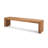 Kazia Rectangular Recycled Wooden Bench