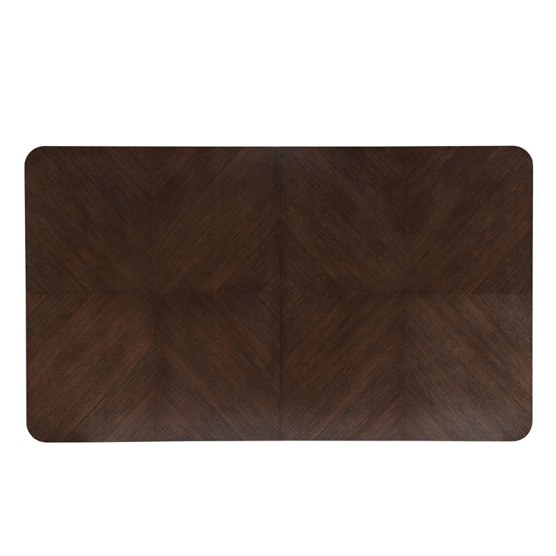 West Kensington Rectangular Dining Table, Espresso Wood