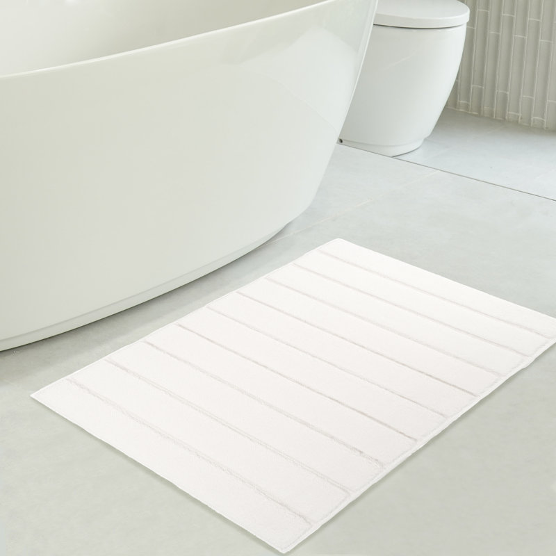  Tapis de bain antidérapant, Écru