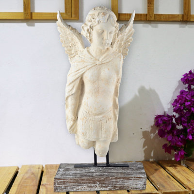 16x7.5x28.5" Garden Angel Bust