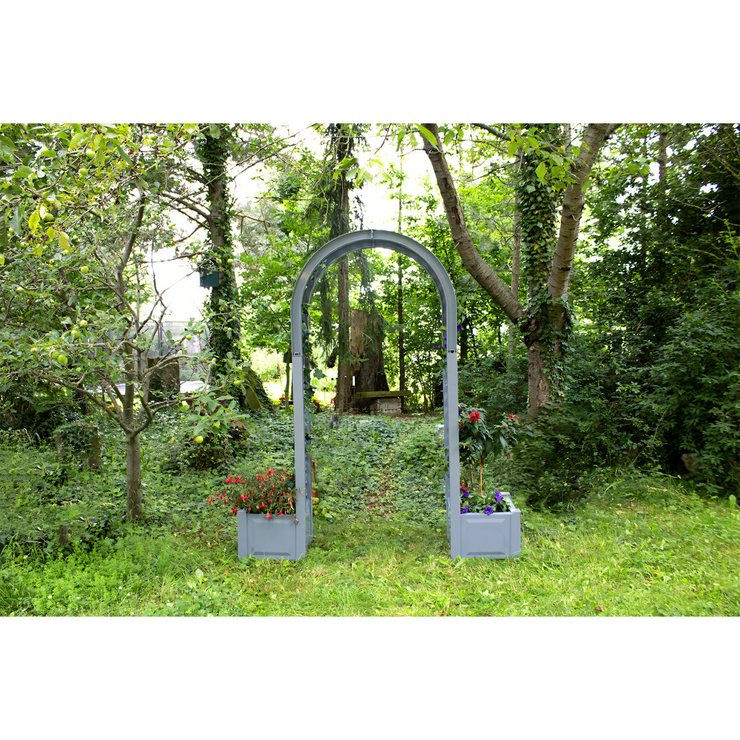 174cm W x 43cm D Arbour in Grey