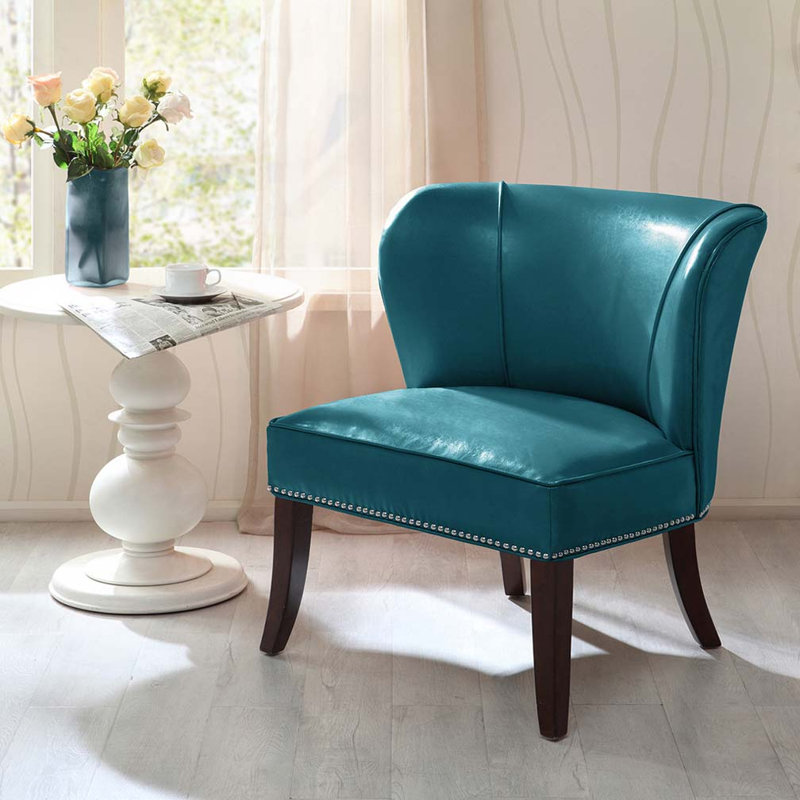 Fauteuil d'appoint l 30,75 po, Bleu