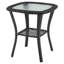 Ensemble de conversation de patio pivotant traditionnel pour 2 personnes avec coussins en polyester Fruttuo-1256249355