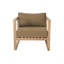Venice Teak 5 Piece Chat Group With End Table-1444045435