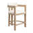 Beige Polyester Seat/Light Ash Frame selected