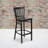 Prompton Vertical Back Metal Restaurant Barstool-462534149