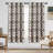 Suwannee Geometric Curtains Modern Grommet Drapes for Living Room Blackout Thermal Noise Reducing 2 Sets of Curtain Panels for Bedroom-854209184-879296743