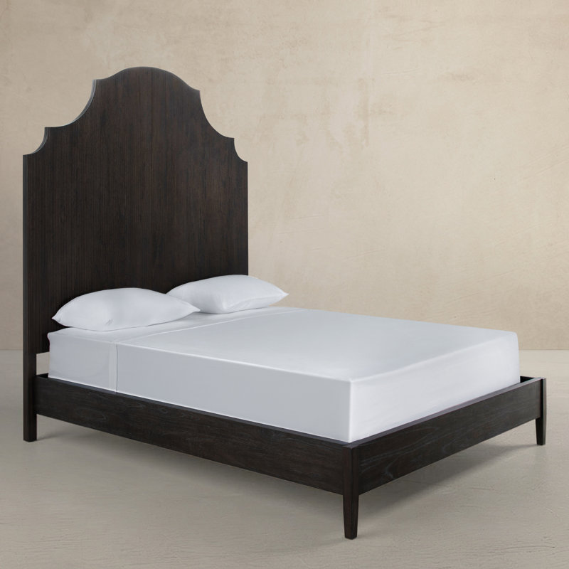 Princeton Bed, Queen, Cerused Forest Black