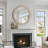 Rustic Round Wall Mirror