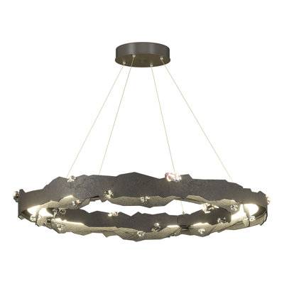 Trove Wagon Wheel LED Chandelier