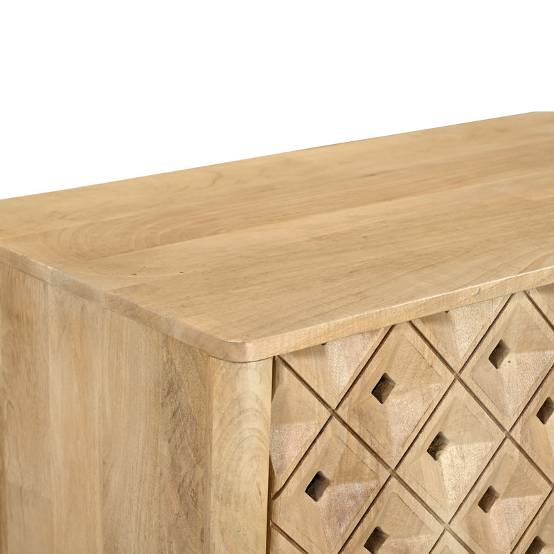 Fulton 4 Door Sideboard Natural