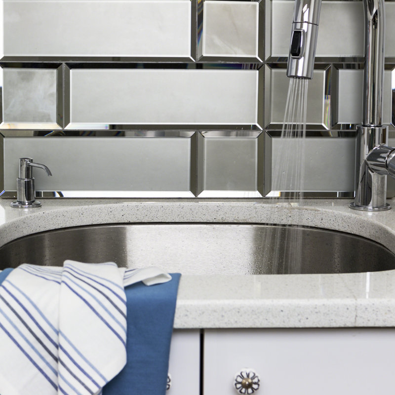 Reflect 4" x 12" Glass Wall Tile