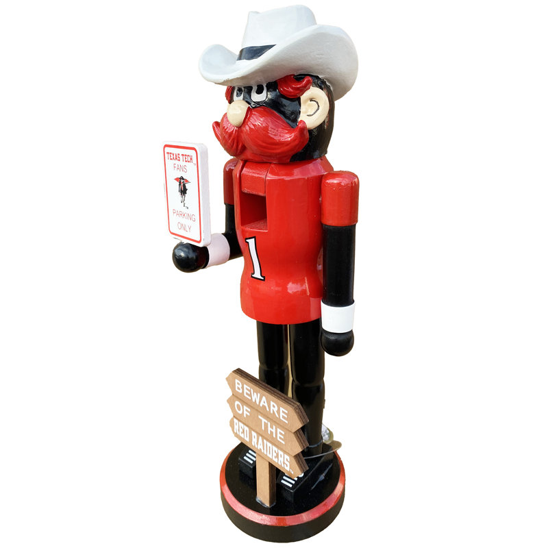 Casse-noisette 12 "NCAA College Spirit Beware, Texas Tech
