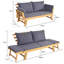 198cm Wide Loveseat with Cushions