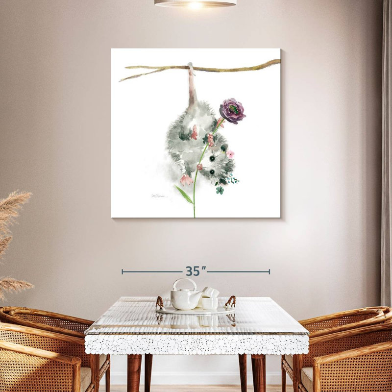 Crowle Garden Critter Possum, 39" H x 39" W