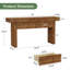 160.02cm Solid Wood Console Table