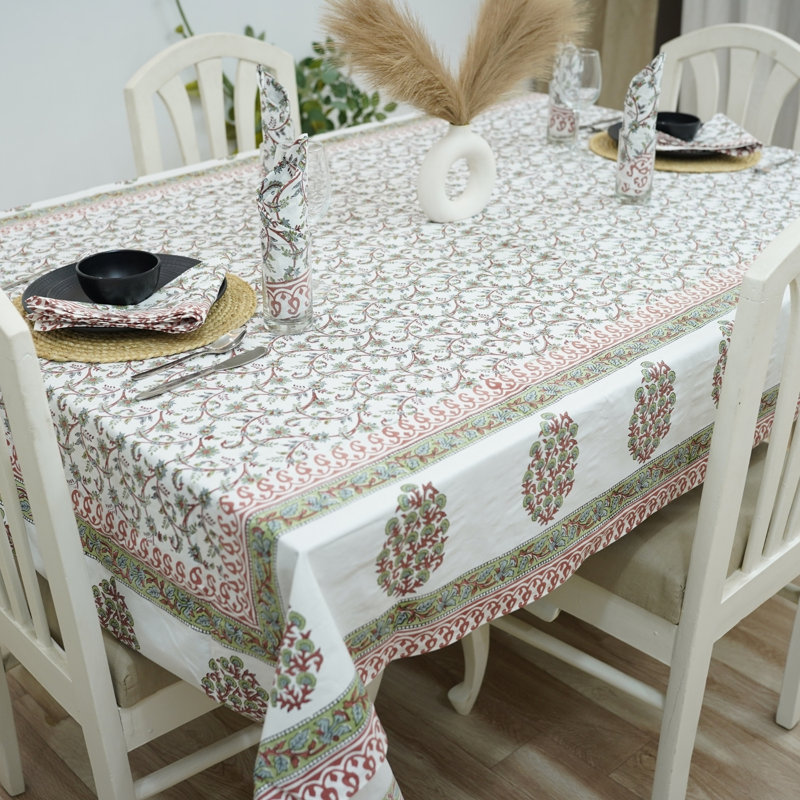  Nappe en coton 60x90, 90" L x 60" D, 6