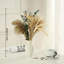 Bouquet de fleurs séchées, 17 po de fleurs de pampa séchées, décor d'eucalyptus lavande, arrangements floraux pour la décoration de bureau à domicile, centres de mariage