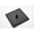 Matte Black Wall Mounted 12" Rain Shower Head - Self-Cleaning Nozzle For Rejuvenating Shower, Suits All Standard Arms, Conforms To American Pipe Connection Norms Mount And Bath, Compatible With