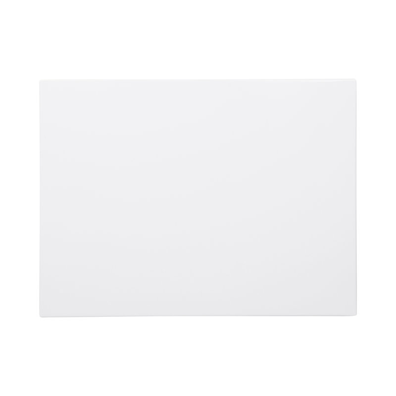 Elite Global Solutions Melamine Platter, White, 0.5" H x 18" W x 13.5" D