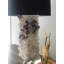 Lampe de table en quartz et améthyste