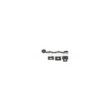 Deltana FPG610B/B 6" Surface Bolt with Offset; Heavy Duty; Oil Rubbed Bronze Finish