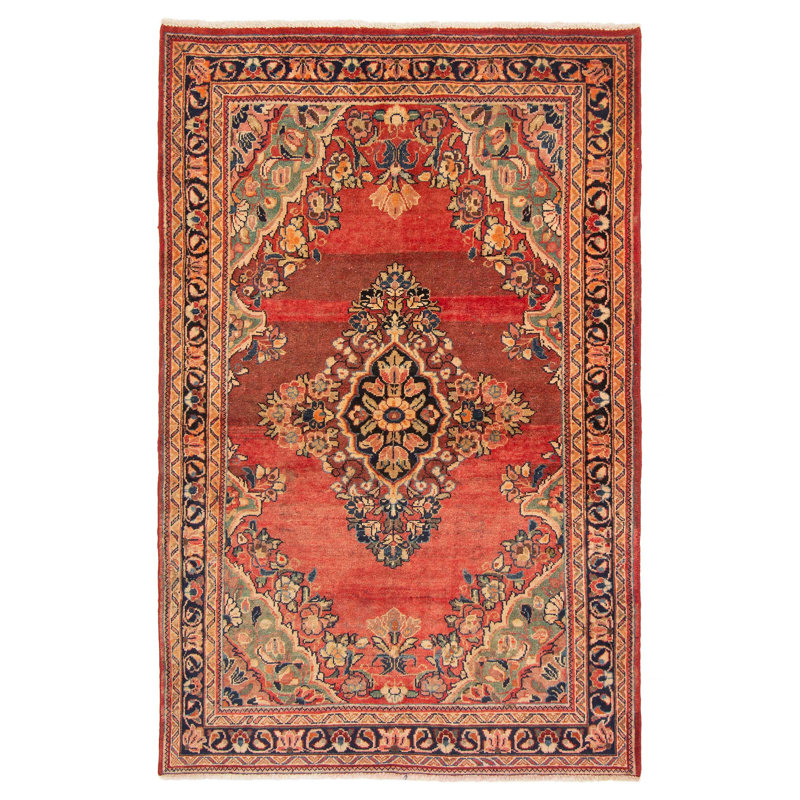 Tapis rouge Andelz 4 pi 3 po x 6 pi 9 po