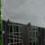 Small Dog House With Canopy - Black
