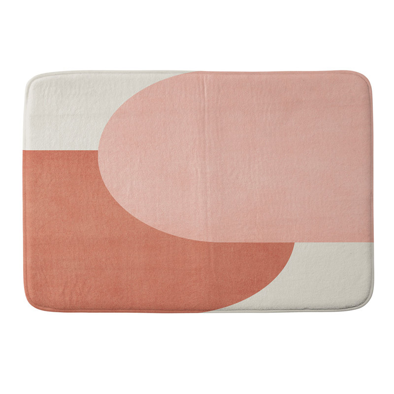 Tapis de bain en mousse viscoélastique Moonblock, Simple - L 21 po x l 34 po