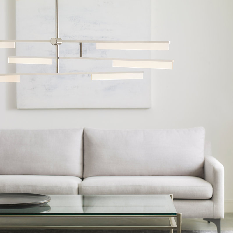 Klee 6 - Light LED Chandelier, Silver