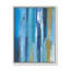 «Rythmic Blues», reproduction d'art sur cadre flottant-46828403-46828399