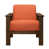 Orange sélectionné
