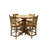 Beena Round Solid Wood Dining Table-702131569
