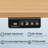 Lakyia Electric Height Adjustable Standing Desk-1529284640-1529284646