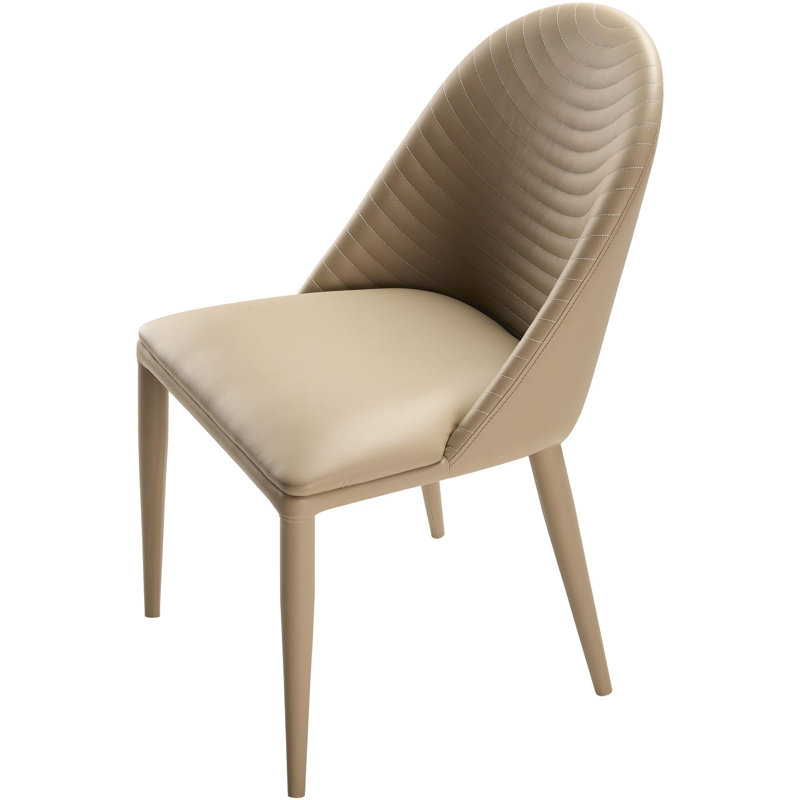 Cornecia Modern Dining Chair, Brown 