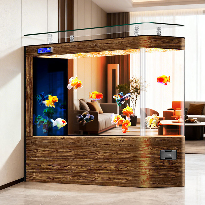 Aquarium 90-100 gallons, Noyer