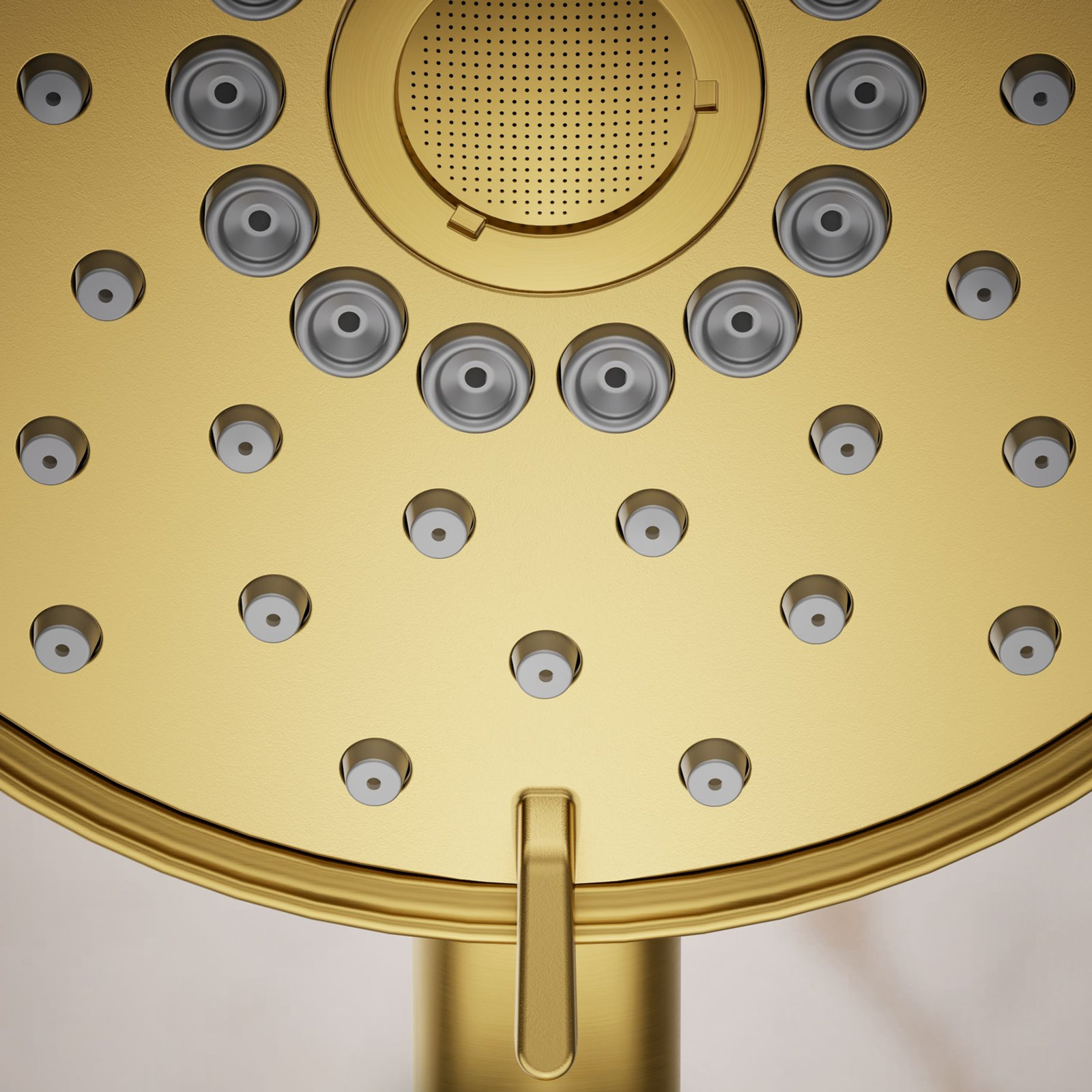 Purist Multifunction Handheld Shower Head, 1.75 GPM, Vibrant Brushed Moderne Brass