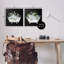 «Inviting Magnolia Clawfoot Tub», ensemble de 2 toiles d'art sur toile par Janet Tava-84462939