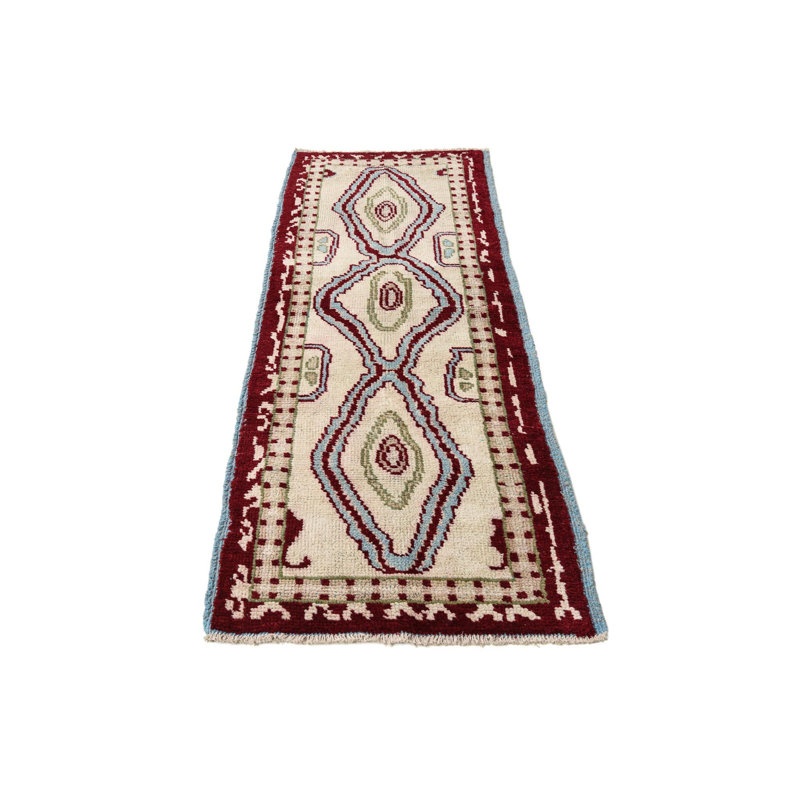 Tapis de couloir ivoire