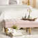Harger Hand Tufted Wool/Viscose Damask Rug in Sand/Ivory