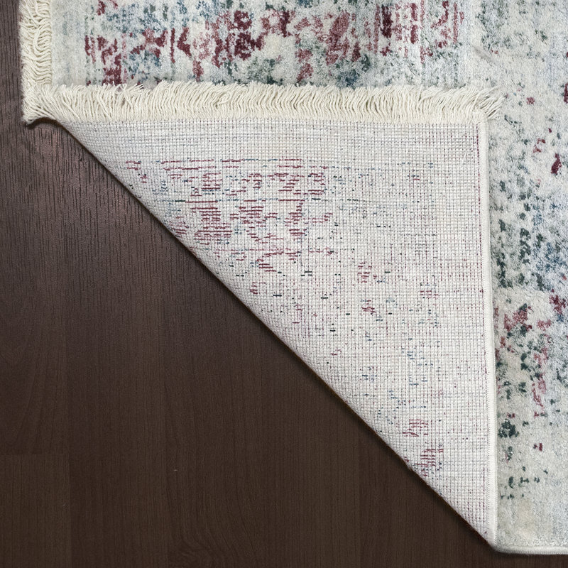 Newkirk Viscose Oriental Indoor Rug, Rectangle 7'8" x 10'7"