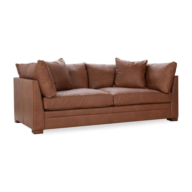 Audrey Top Grain Leather Sofa